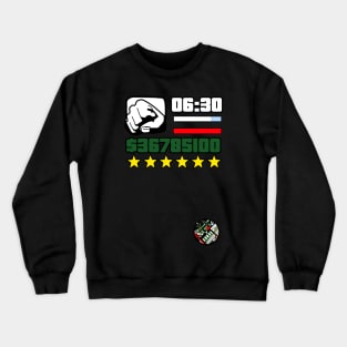 GTA San Andreas Status Crewneck Sweatshirt